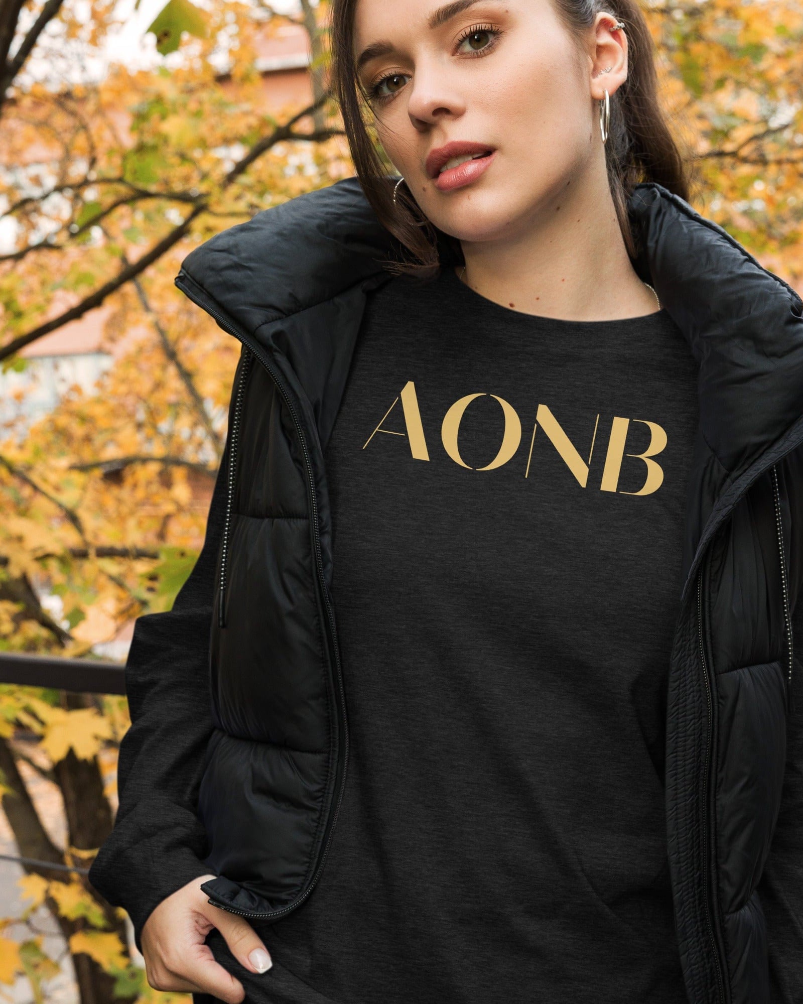 AONB Long-Sleeve Shirt | Area of Outstanding Natural Beauty Black Heather / XS Shirts & Tops Jolly & Goode