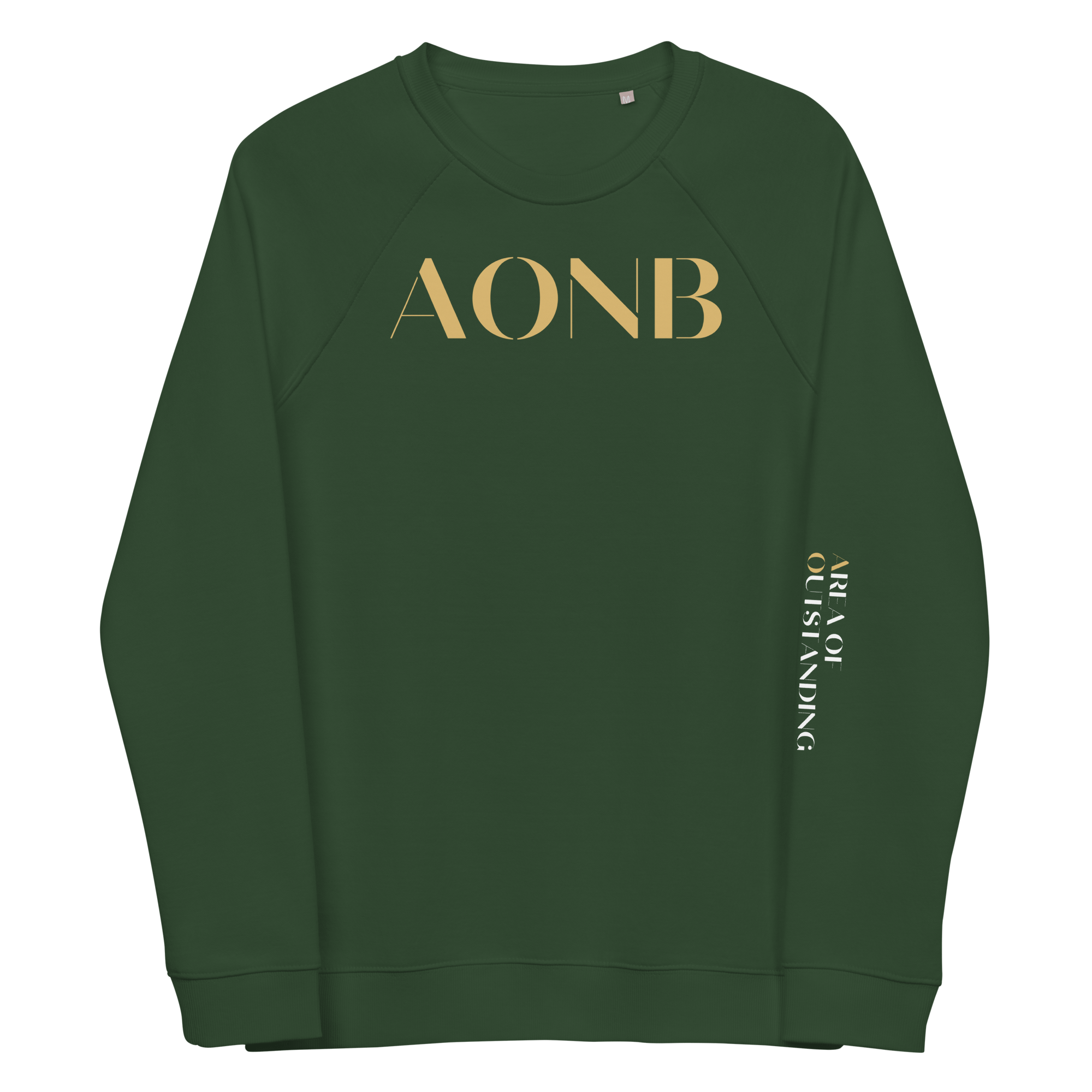 AONB Sweatshirt | Organic Raglan | Area of Outstanding Natural Beauty Sweatshirt Jolly & Goode