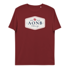 AONB T-shirt | Organic Cotton | Unisex Fit Burgundy / S Shirts & Tops Jolly & Goode