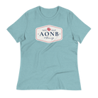AONB Women's Relaxed T-Shirt | Area of Outstanding Natural Beauty Heather Blue Lagoon / S Shirts & Tops Jolly & Goode