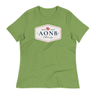 AONB Women's Relaxed T-Shirt | Area of Outstanding Natural Beauty Leaf / S Shirts & Tops Jolly & Goode