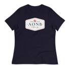 AONB Women's Relaxed T-Shirt | Area of Outstanding Natural Beauty Navy / S Shirts & Tops Jolly & Goode