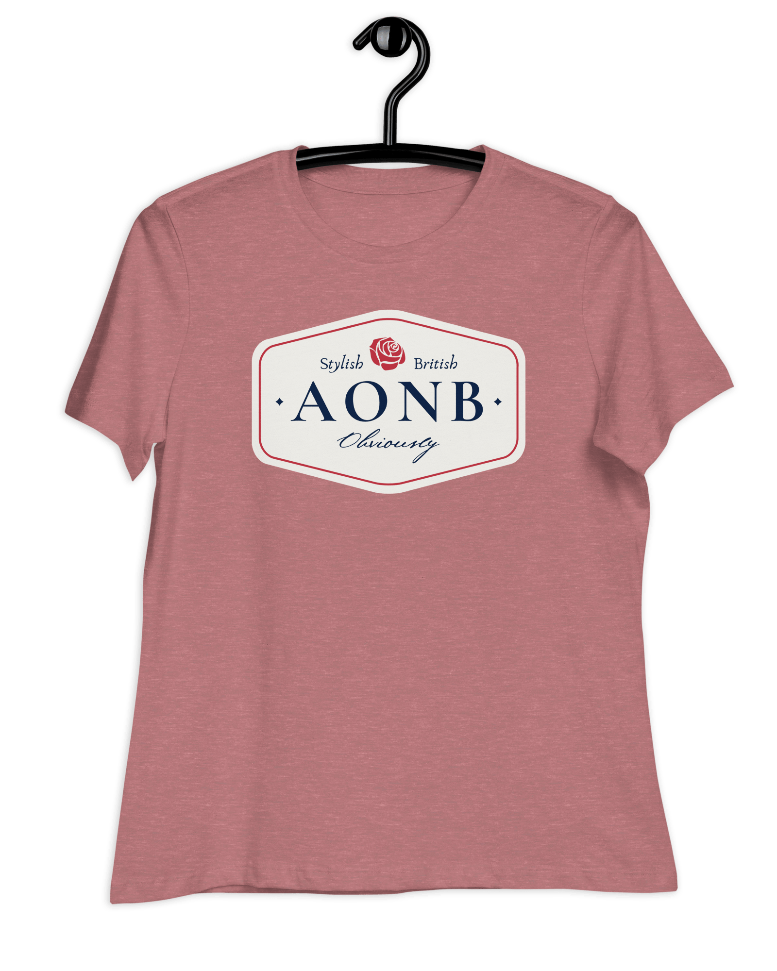 AONB Women's Relaxed T-Shirt | Area of Outstanding Natural Beauty Shirts & Tops Jolly & Goode