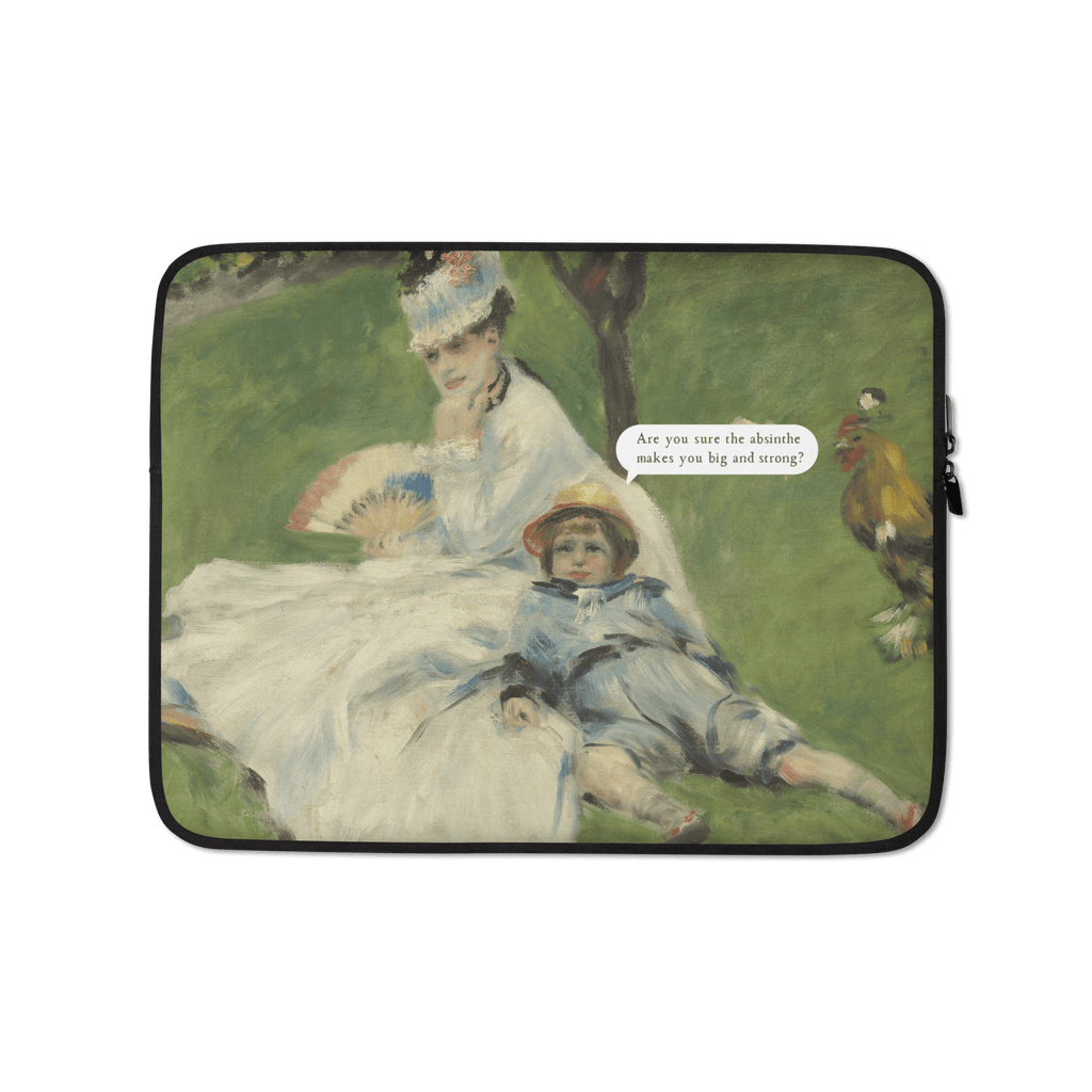 Are You Sure The Absinthe Makes You Big and Strong? | Laptop Sleeve 13″ Computer Accessories Jolly & Goode