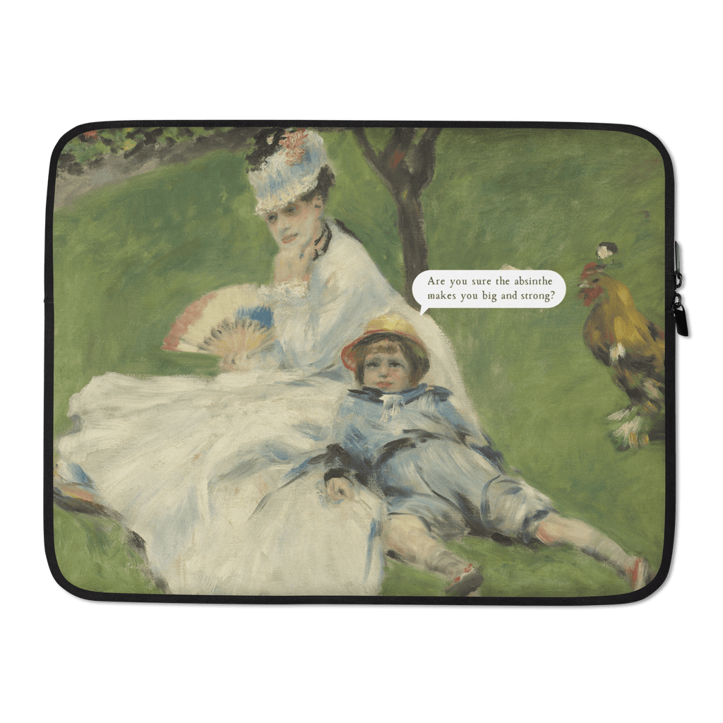 Are You Sure The Absinthe Makes You Big and Strong? | Laptop Sleeve 15″ Computer Accessories Jolly & Goode