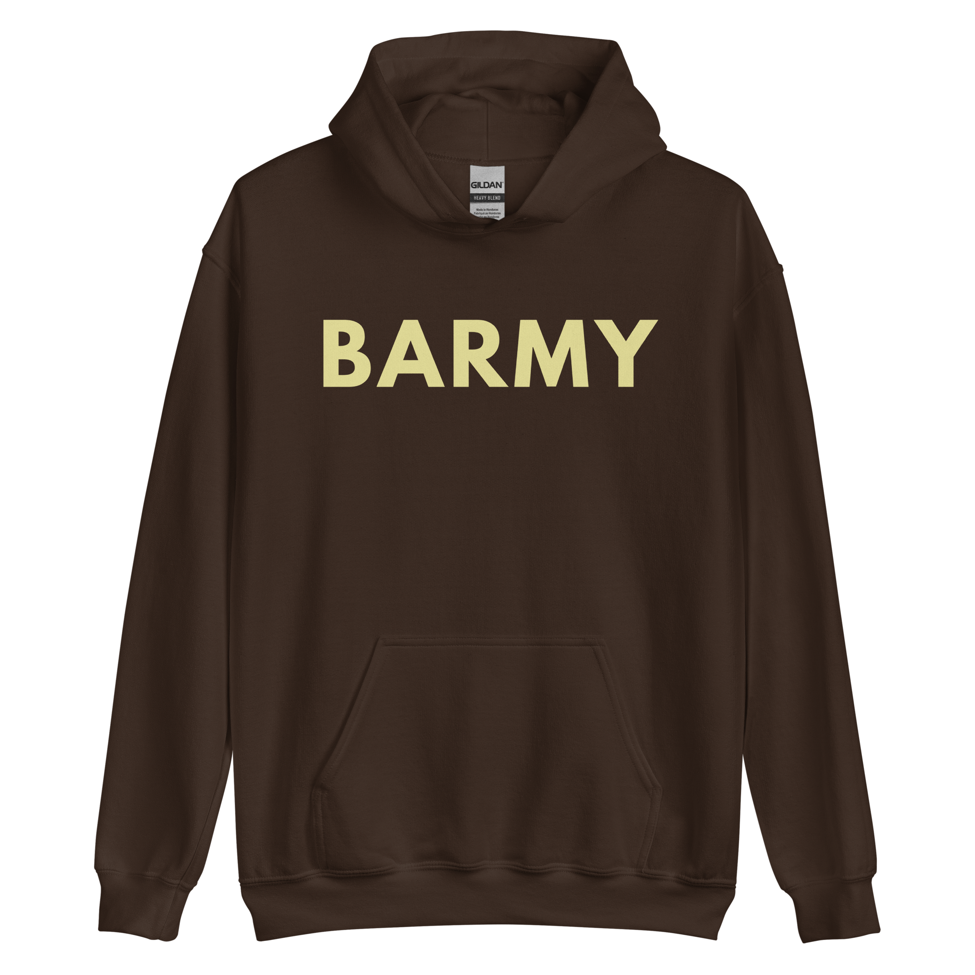 Barmy Hoodie | Unisex Dark Chocolate / S Hoodies Jolly & Goode