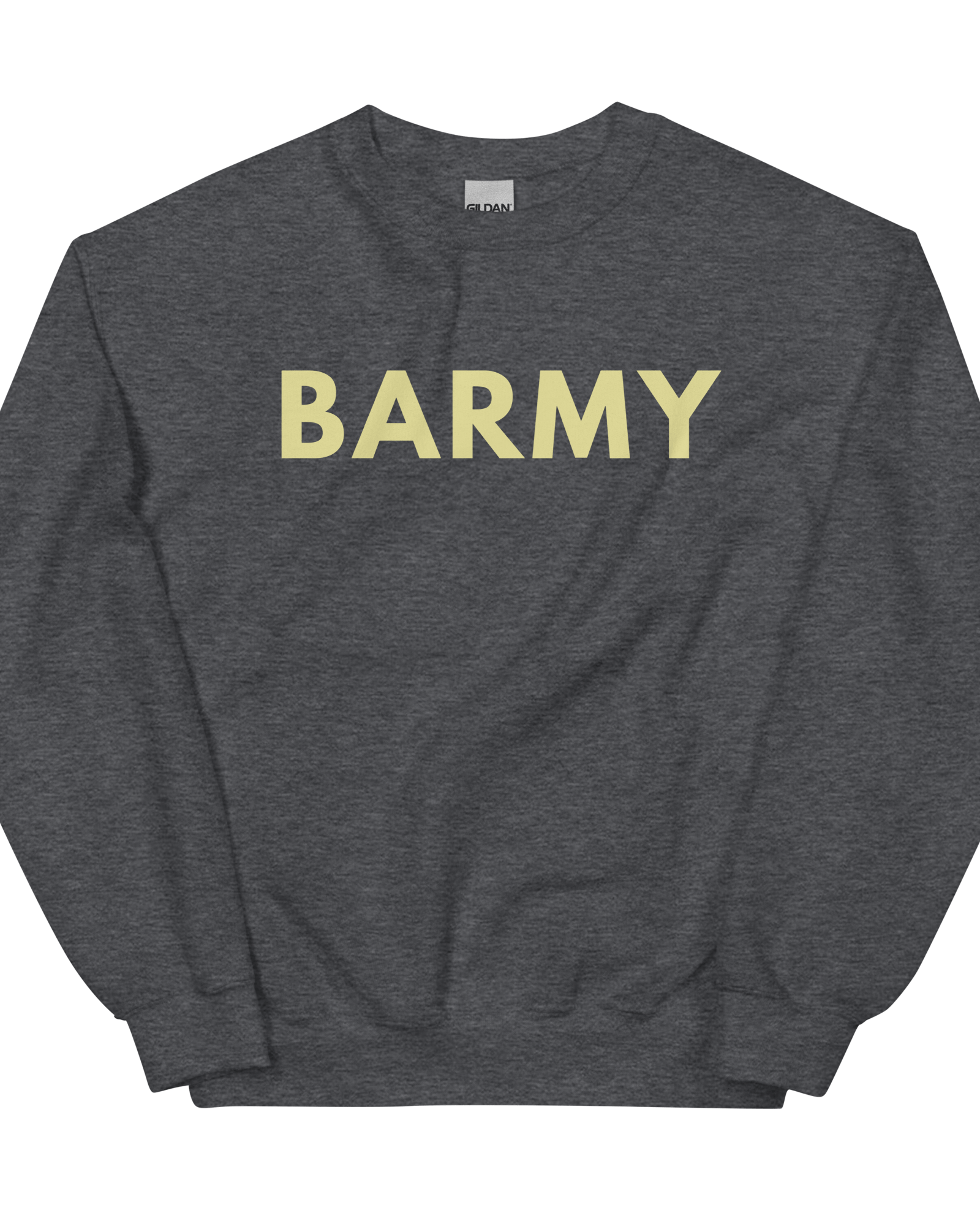 Barmy Sweatshirt Jumper | Unisex Dark Heather / S Sweatshirt Jolly & Goode