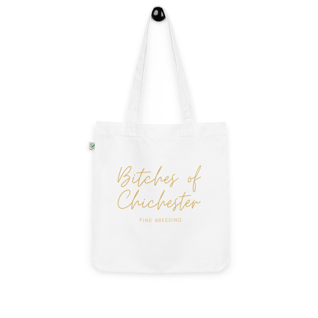 Bitches of Chichester Organic Fashion Tote Bag Jolly & Goode