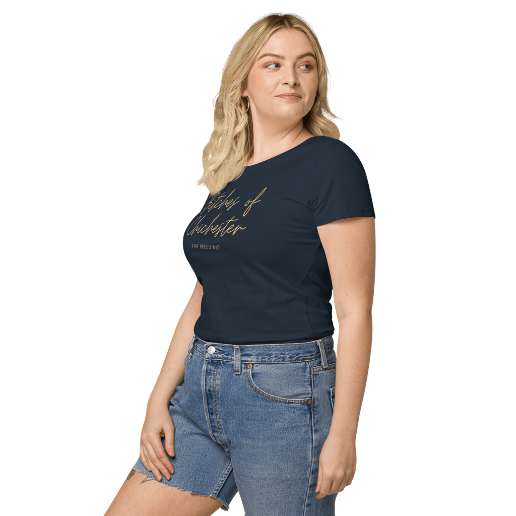 Bitches of Chichester | Women’s Organic T-shirt French navy / S Shirts & Tops Jolly & Goode