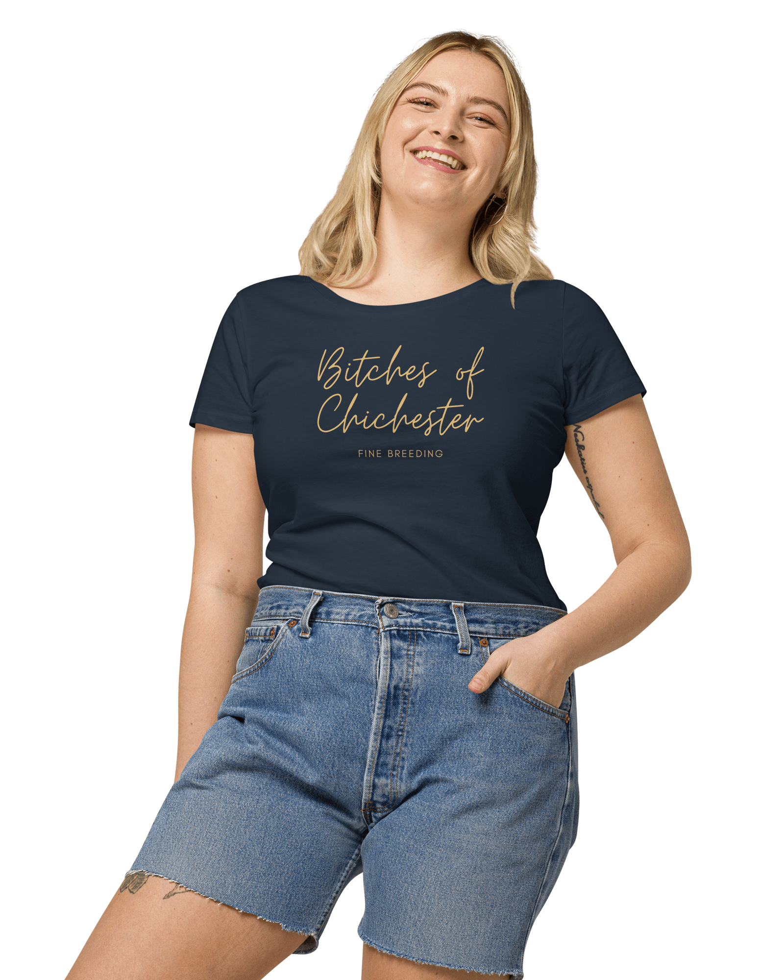 Bitches of Chichester | Women’s Organic T-shirt Shirts & Tops Jolly & Goode
