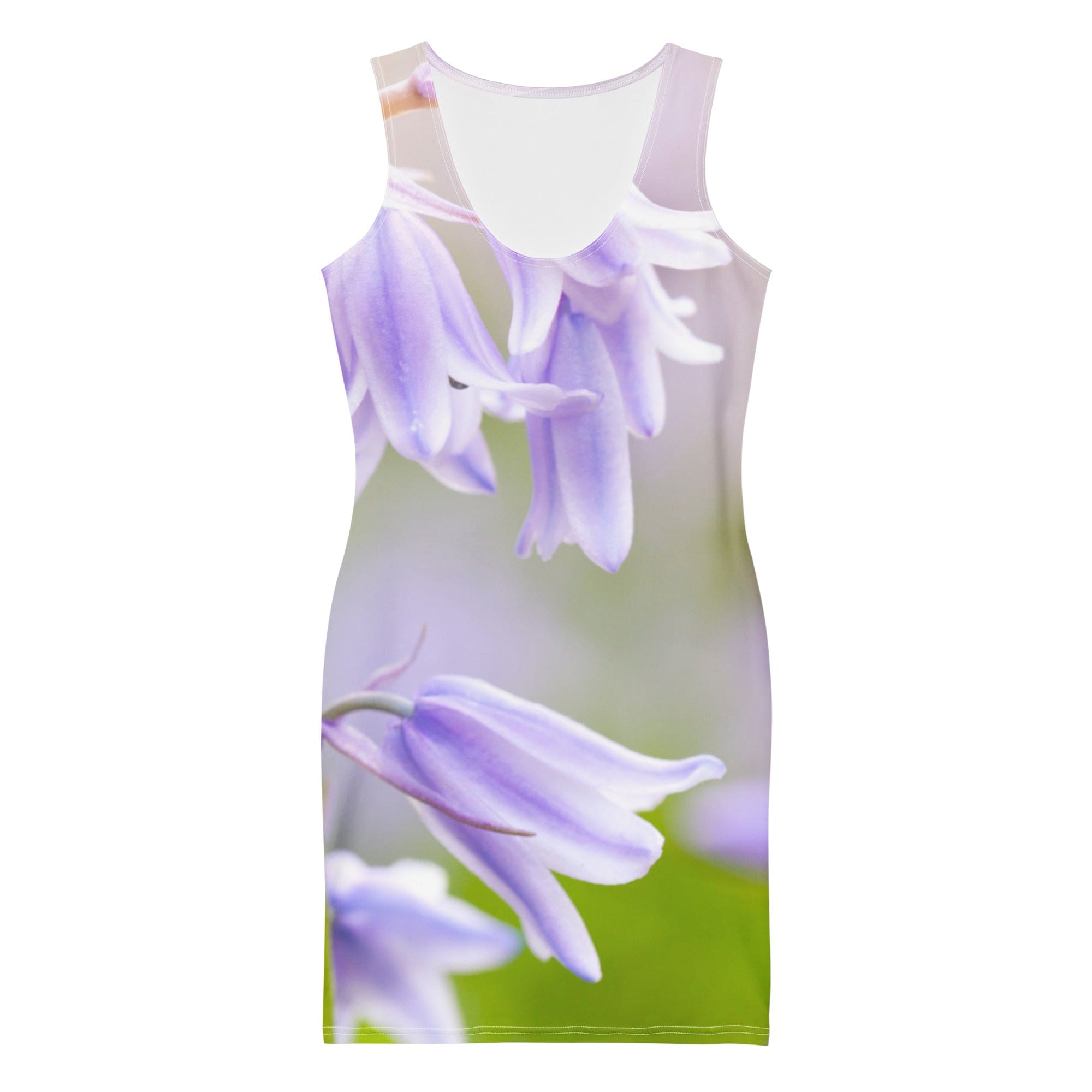 Bluebell Body Contour Dress | Floral Bodycon Dress.