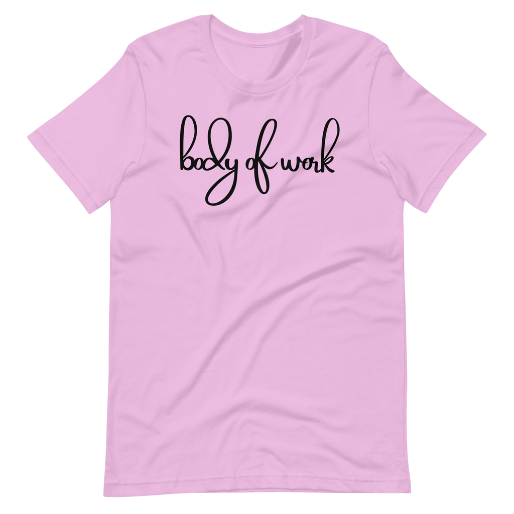 Body of Work T-shirt Lilac / S Shirts & Tops Jolly & Goode