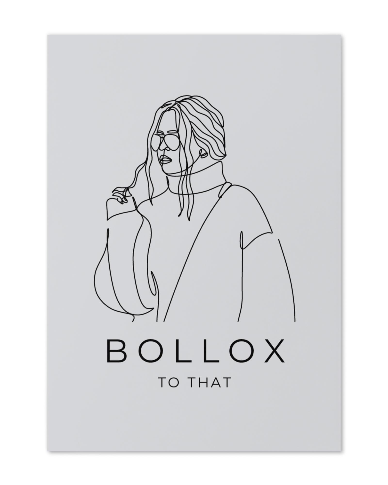 Bollox to That | Greeting Card 5.83″×8.27″ Greeting & Note Cards Jolly & Goode