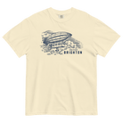 Brighton Airship T-shirt | Garment-Dyed Heavyweight Cotton Ivory / S Shirts & Tops Jolly & Goode