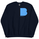 Brighton B Sweatshirt | Sky Blue Navy / S Sweatshirt Jolly & Goode