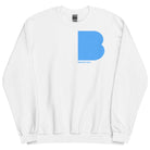 Brighton B Sweatshirt | Sky Blue White / S Sweatshirt Jolly & Goode