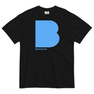 Brighton B T-shirt | Sky Blue | Garment-dyed Heavyweight Black / S Shirts & Tops Jolly & Goode