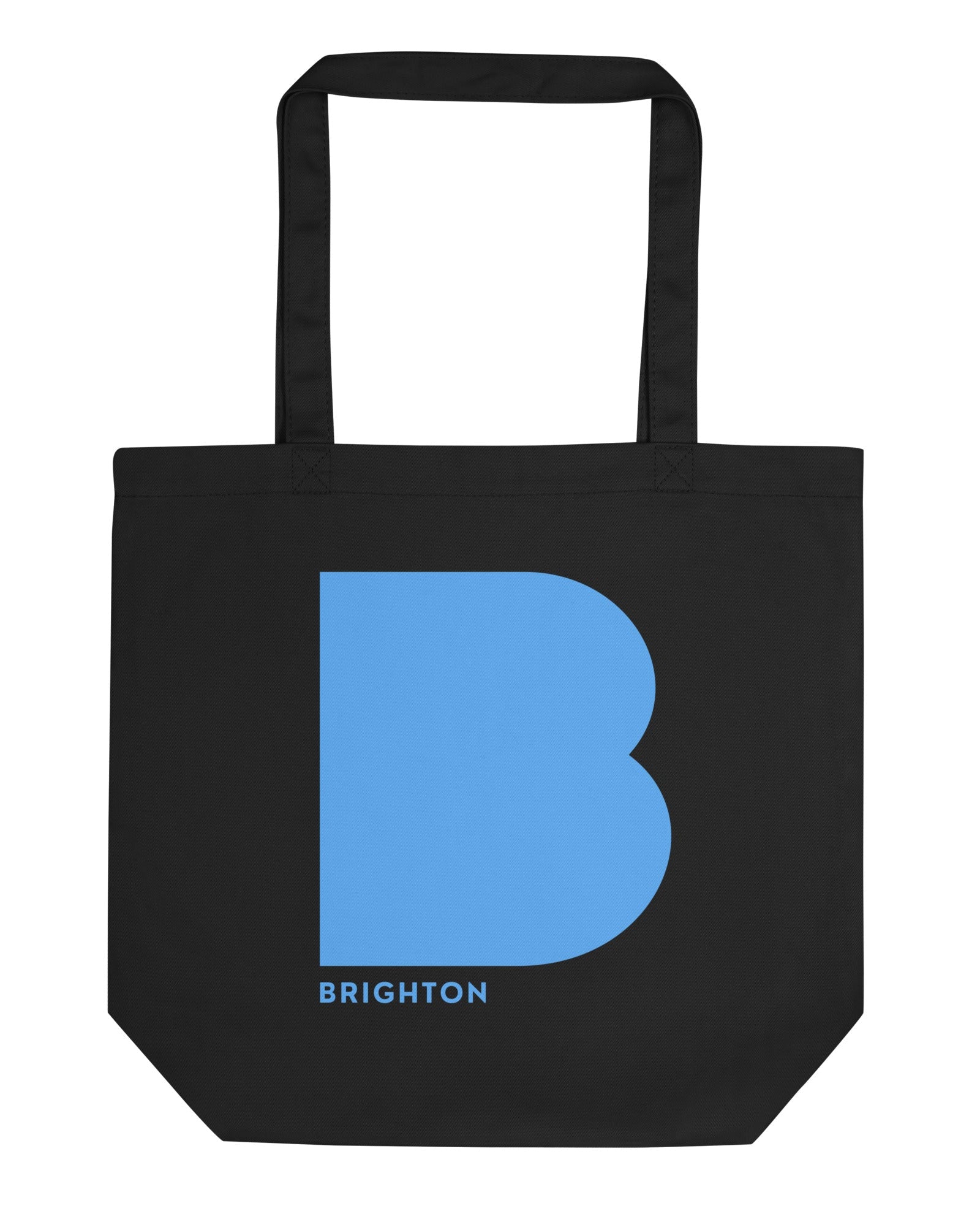 Brighton B Tote Bag | Sky Blue | Organic Cotton Jolly & Goode