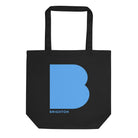 Brighton B Tote Bag | Sky Blue | Organic Cotton Jolly & Goode