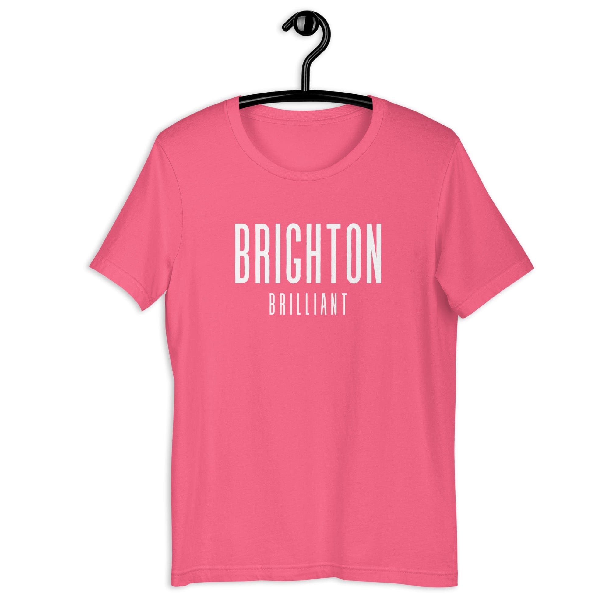 Brighton Brilliant T-shirt in Brilliant Colours Charity Pink / XS Shirts & Tops Jolly & Goode