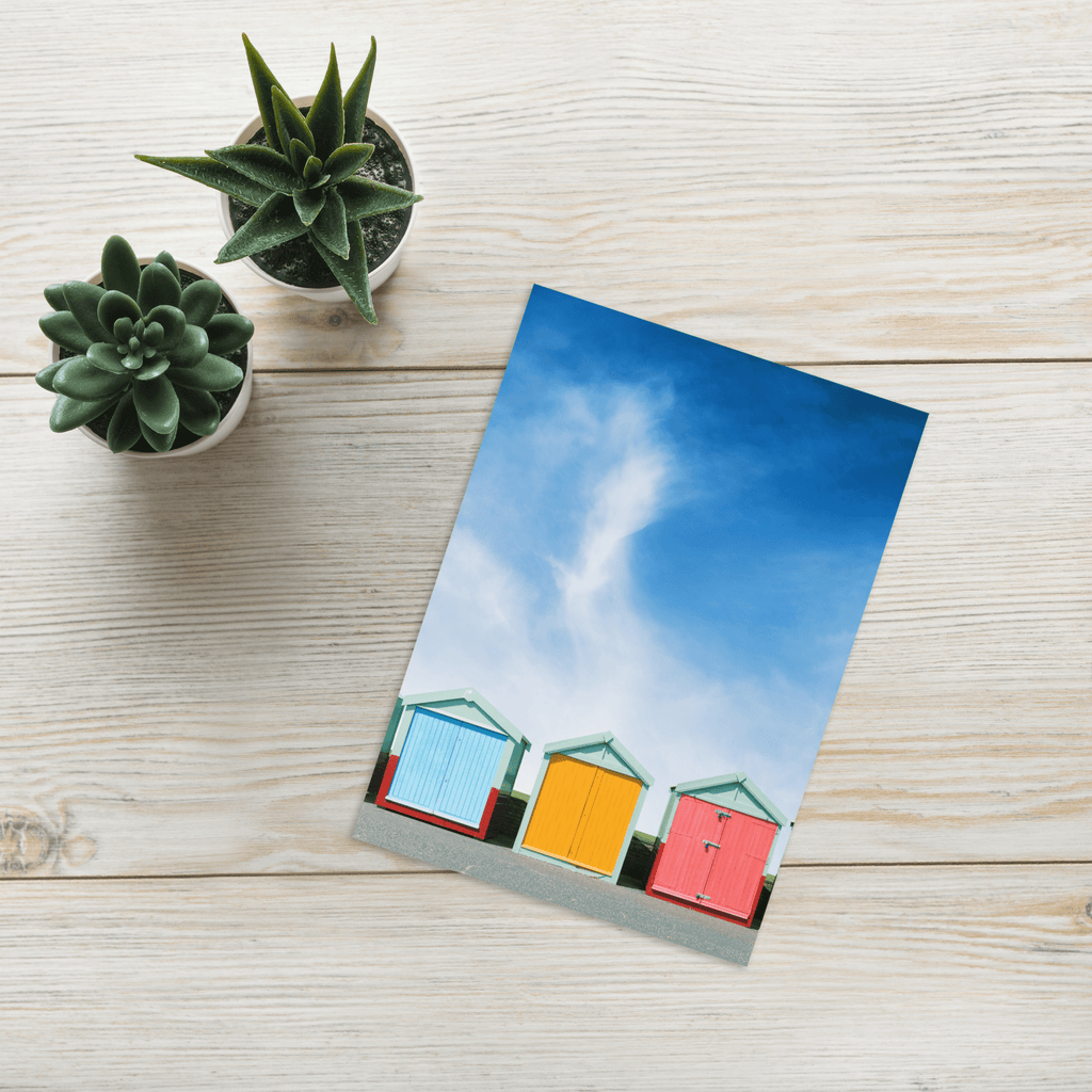 Brighton Colour and Sky Greeting Card 5″×7″ Greeting & Note Cards Jolly & Goode
