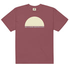 Brighton & Hove Sun | Garment-dyed Heavyweight T-shirt Brick / S Shirts & Tops Jolly & Goode