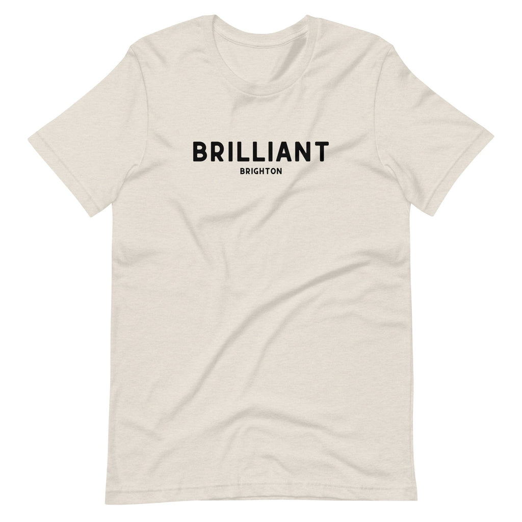 Brilliant Brighton T-shirt Heather Dust / S Shirts & Tops Jolly & Goode