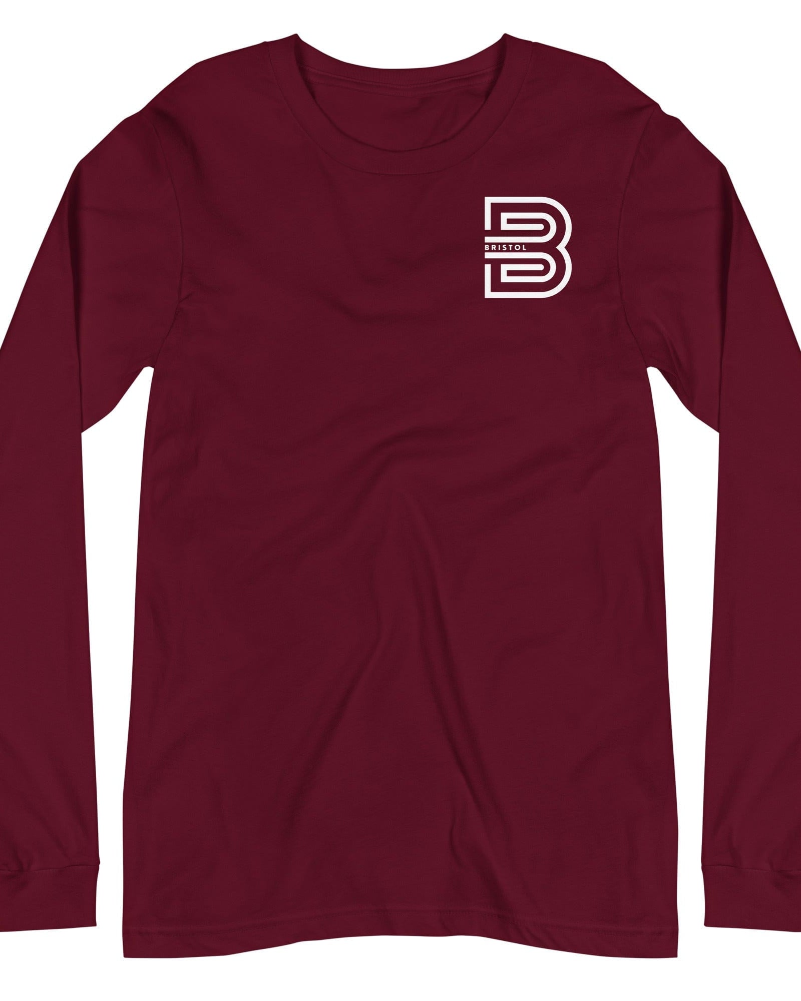 Bristol B Long-Sleeve Shirt Maroon / XS long sleeve shirts Jolly & Goode
