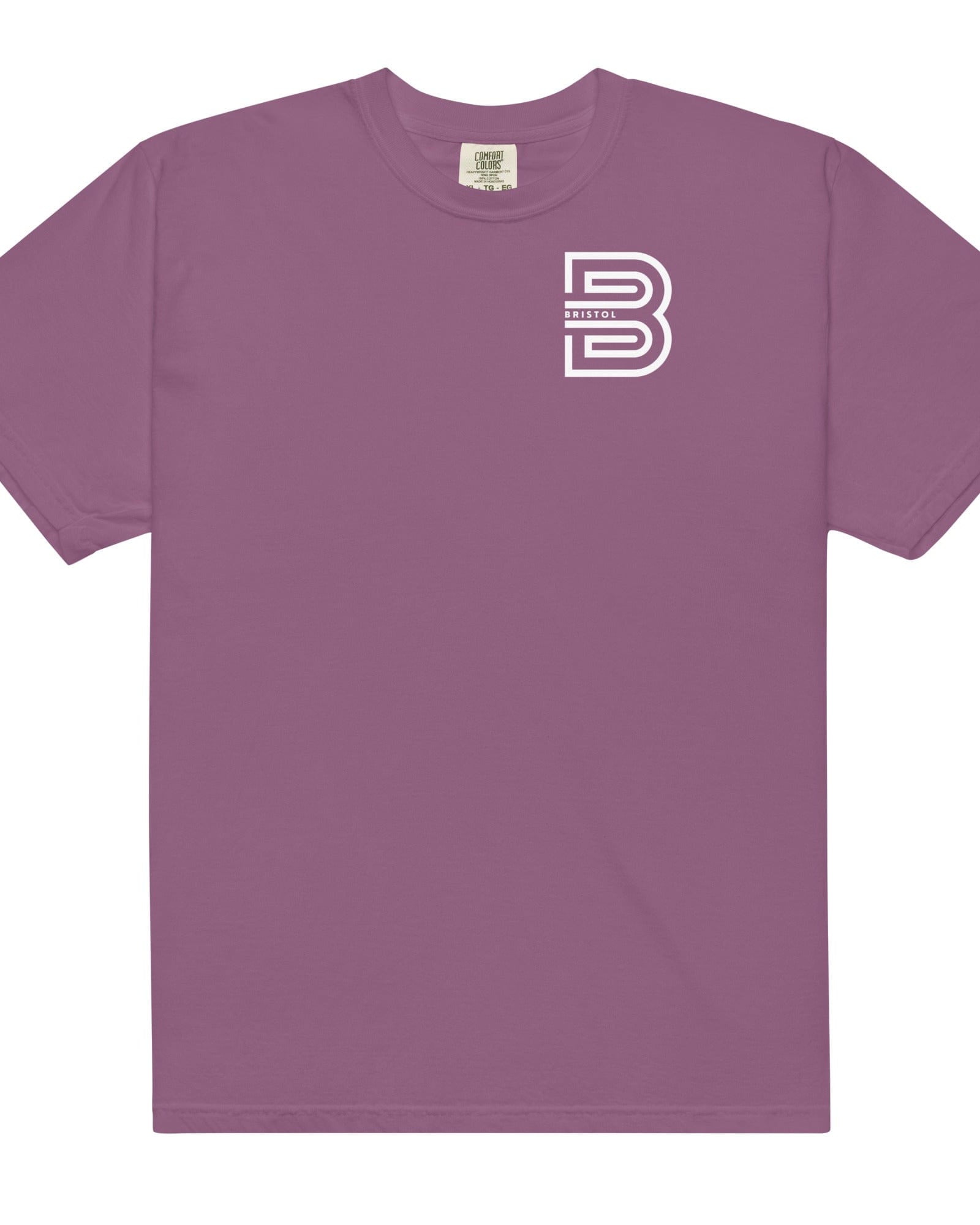 Bristol B T-shirt | Garment-dyed Heavyweight Berry / S Shirts & Tops Jolly & Goode