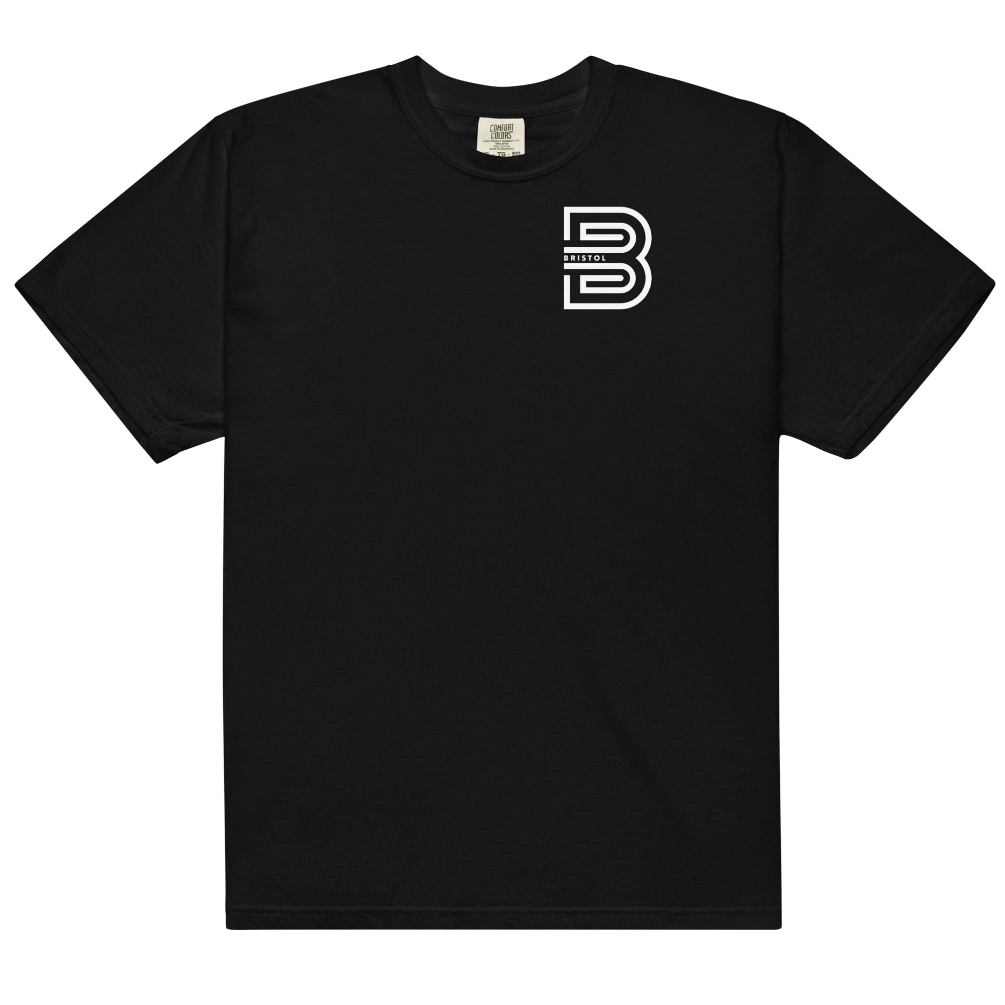 Bristol B T-shirt | Garment-dyed Heavyweight Black / S Shirts & Tops Jolly & Goode