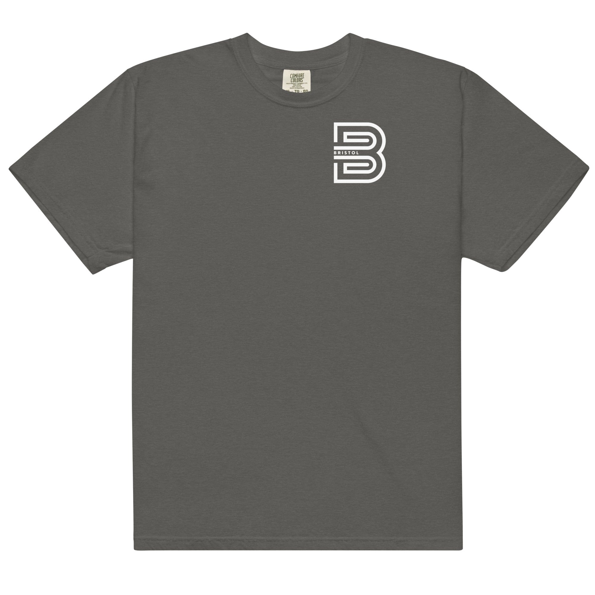 Bristol B T-shirt | Garment-dyed Heavyweight Pepper / S Shirts & Tops Jolly & Goode