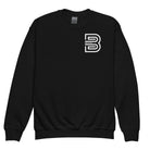 Bristol B Youth Crewneck Sweatshirt Black / XS youth sweatshirts Jolly & Goode
