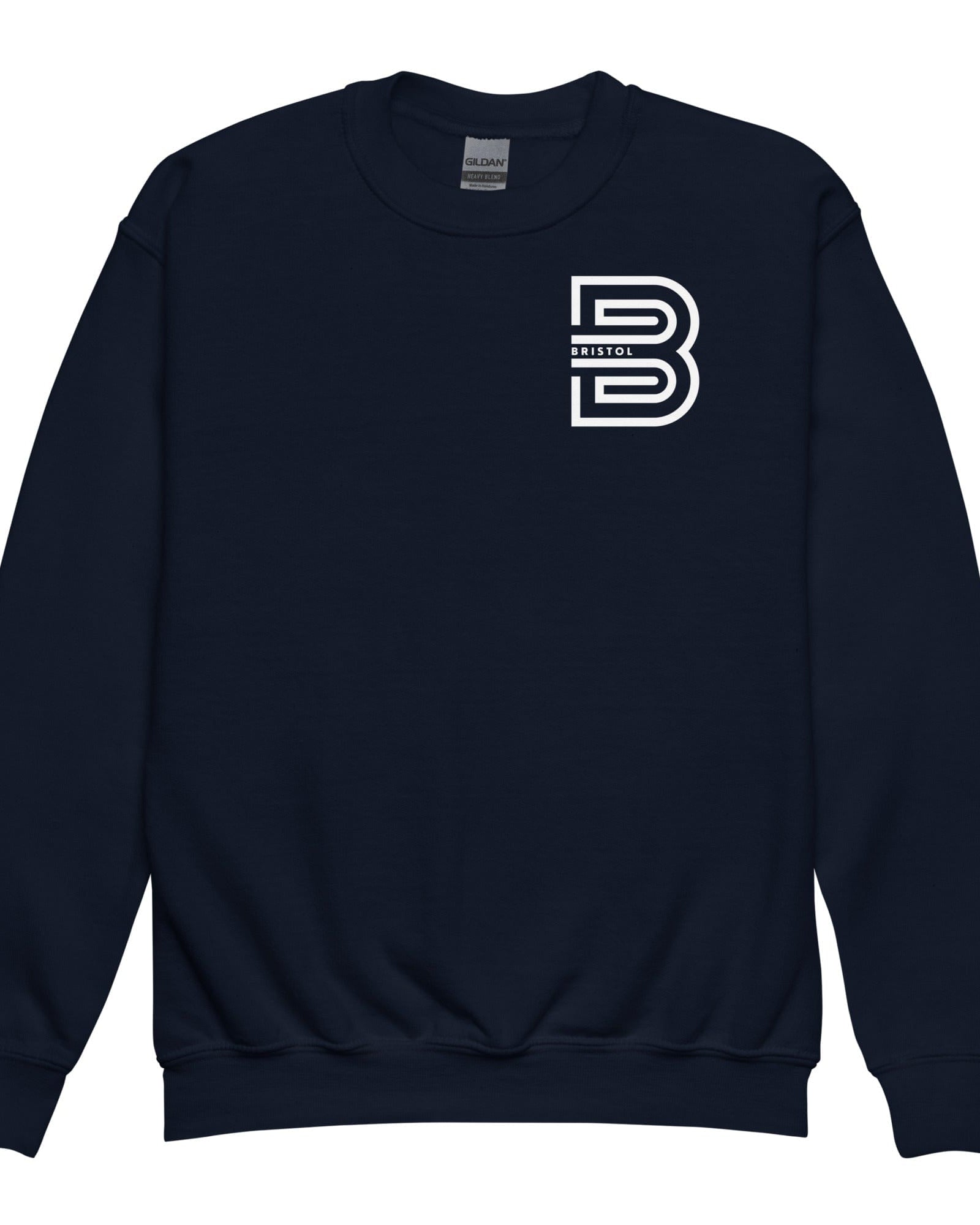 Bristol B Youth Crewneck Sweatshirt Navy / XS youth sweatshirts Jolly & Goode