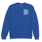 Bristol B Youth Crewneck Sweatshirt Royal / XS youth sweatshirts Jolly & Goode