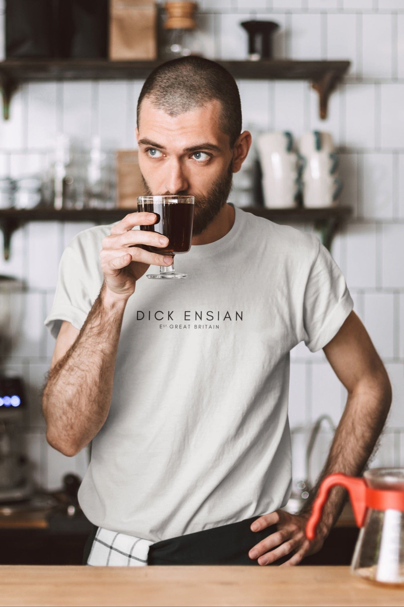 Fun British-themed men's clothing and gifts at Jolly & Goode including the Dick Ensian  collection for fans of Dickens