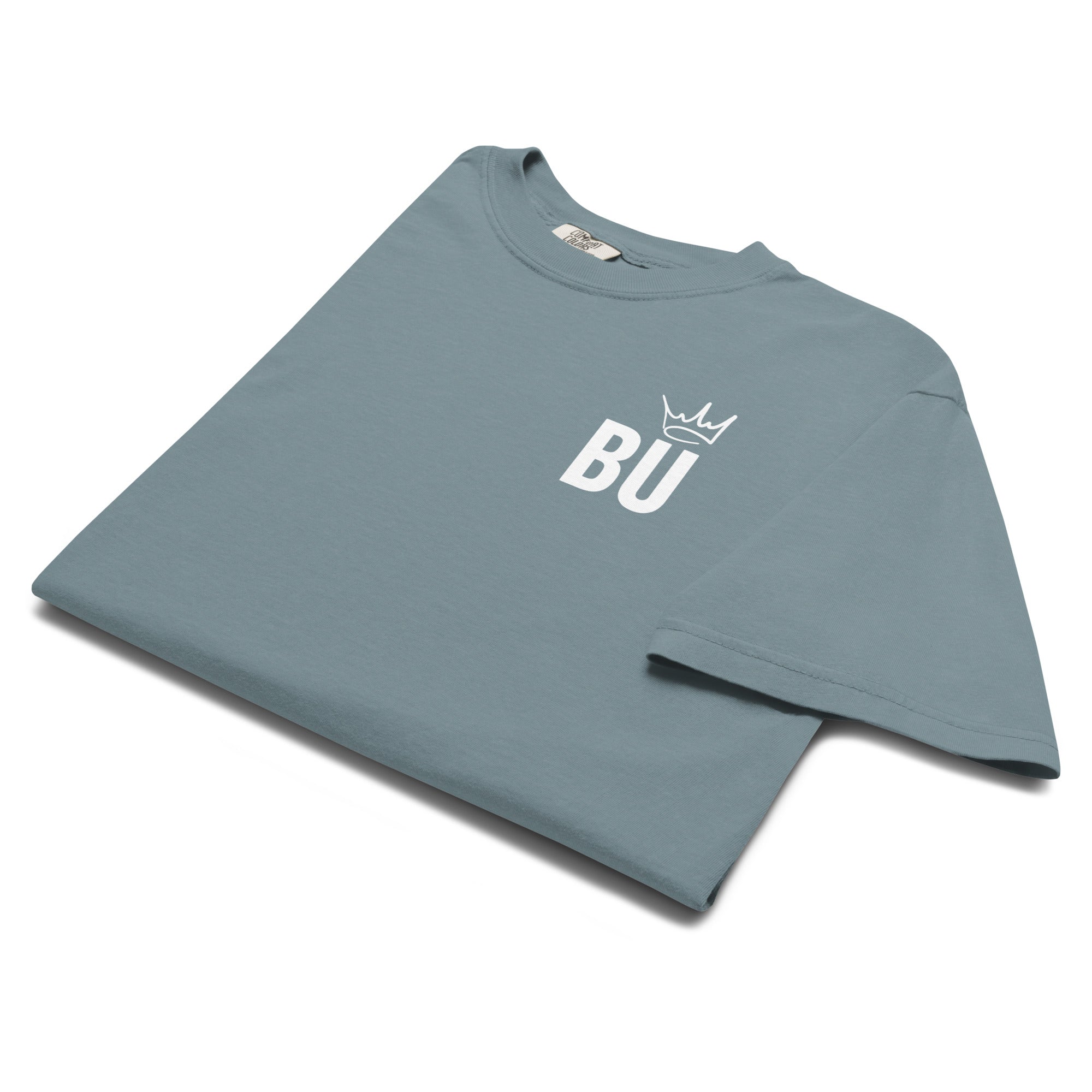 British Unicorn | BU Crown | Garment-dyed Heavyweight Tee.