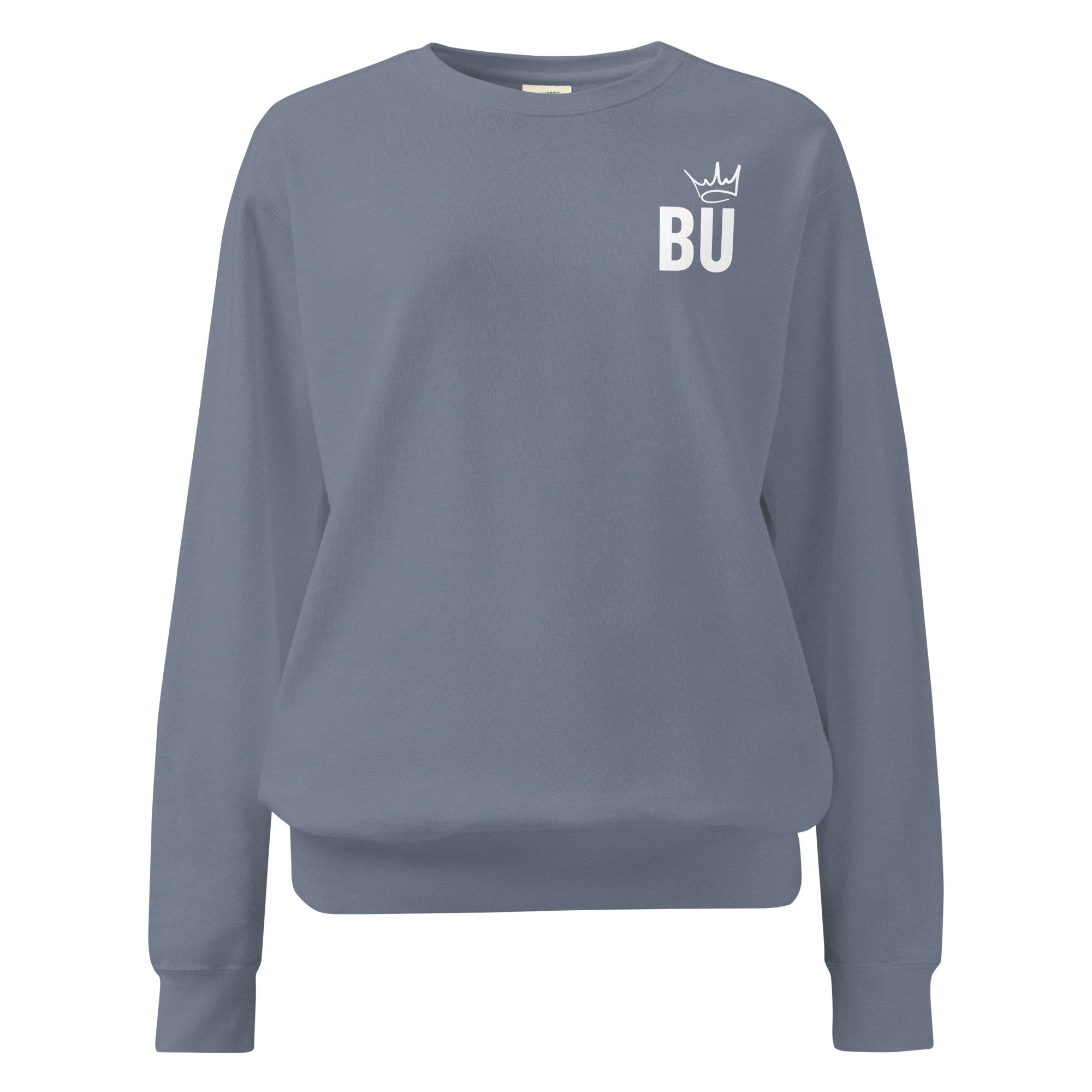 British Unicorn | BU Crown | Garment-dyed Sweatshirt.