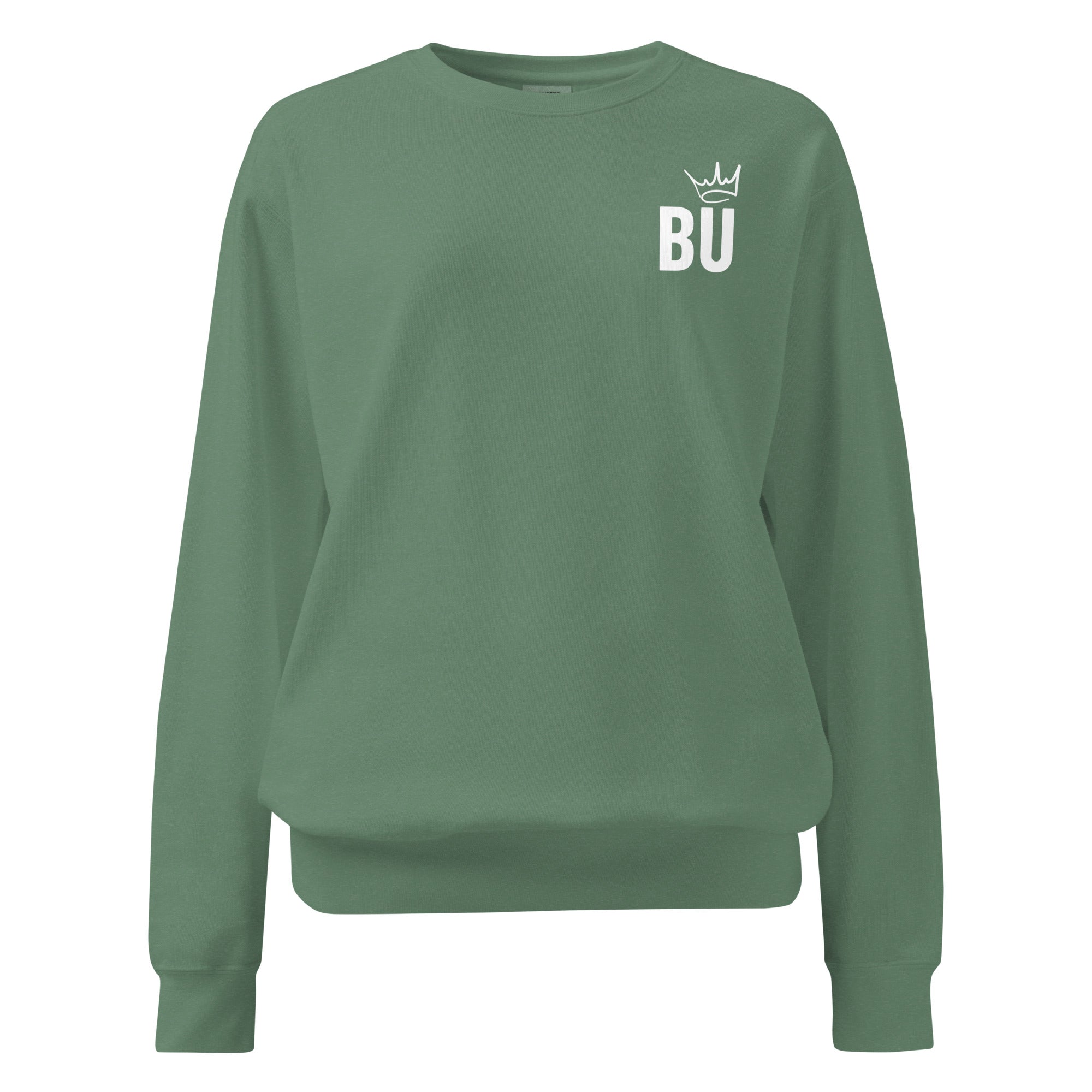 British Unicorn | BU Crown | Garment-dyed Sweatshirt.