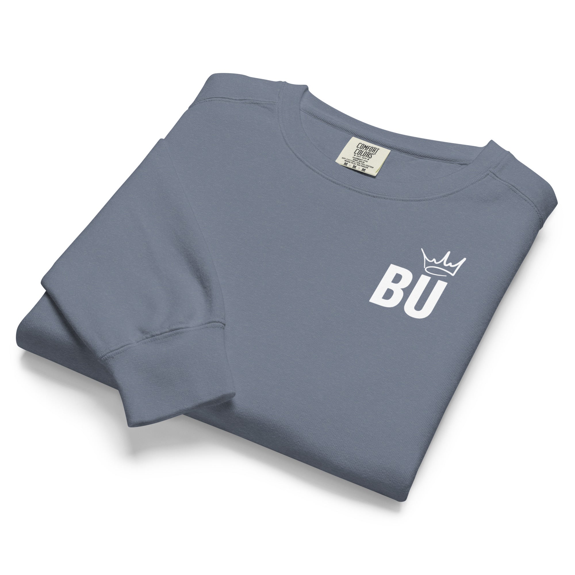 British Unicorn | BU Crown | Garment-dyed Sweatshirt.