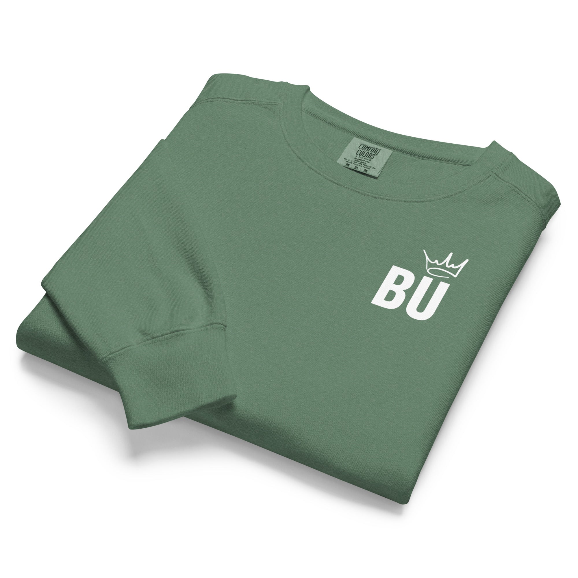 British Unicorn | BU Crown | Garment-dyed Sweatshirt.