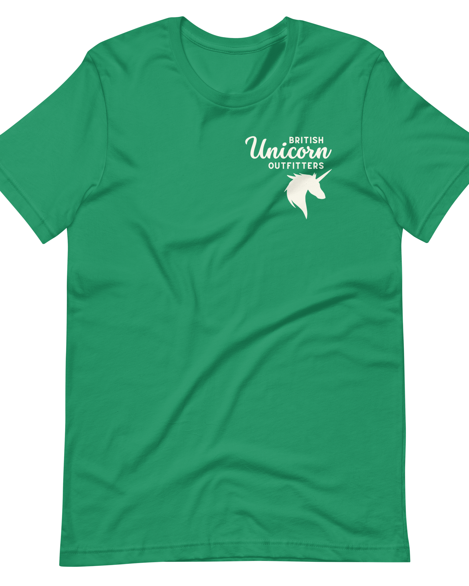 British Unicorn Outfitters T-shirt | Left Chest Kelly / S Shirts & Tops Jolly & Goode