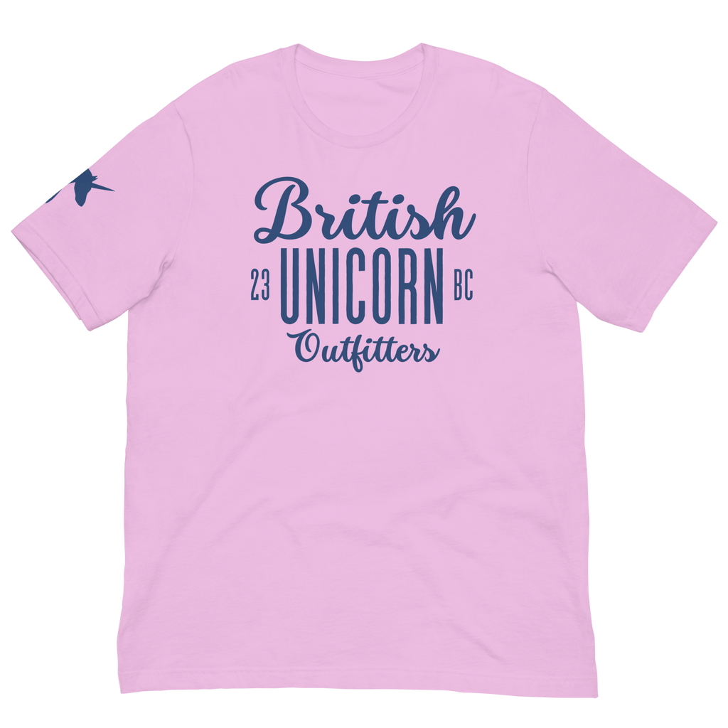 British Unicorn Outfitters T-shirt | Unisex Lilac / S Shirts & Tops Jolly & Goode