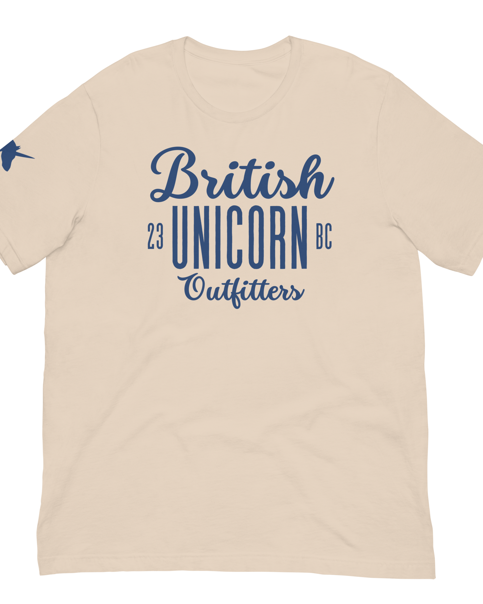 British Unicorn Outfitters T-shirt | Unisex Soft Cream / S Shirts & Tops Jolly & Goode