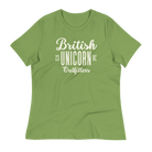 British Unicorn Outfitters Women's Relaxed T-Shirt Leaf / S Shirts & Tops Jolly & Goode