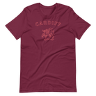 Cardiff Dragon T-shirt Maroon / XS Shirts & Tops Jolly & Goode