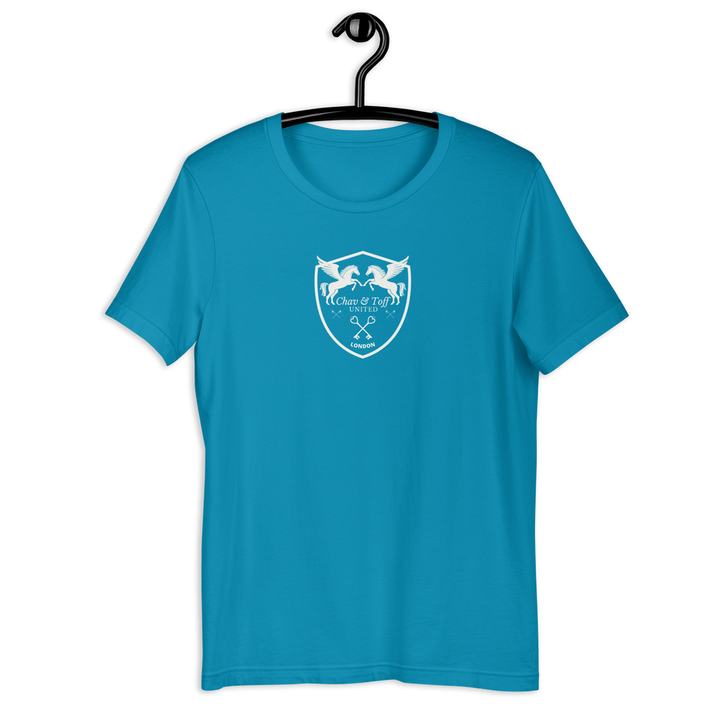 Chav & Toff United London T-Shirt Aqua / S Shirts & Tops Jolly & Goode