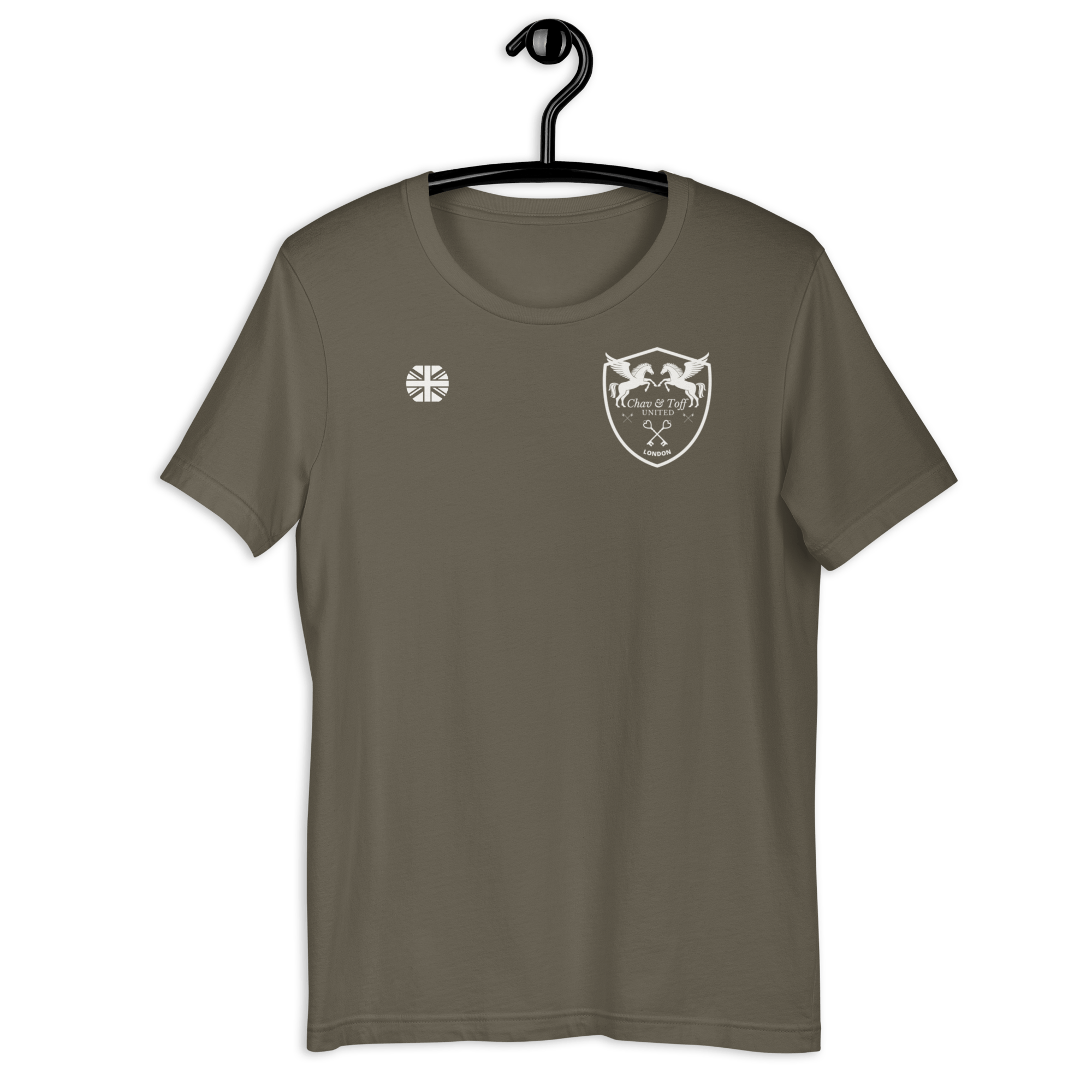 Chav & Toff United London T-shirt Army / S Shirts & Tops Jolly & Goode