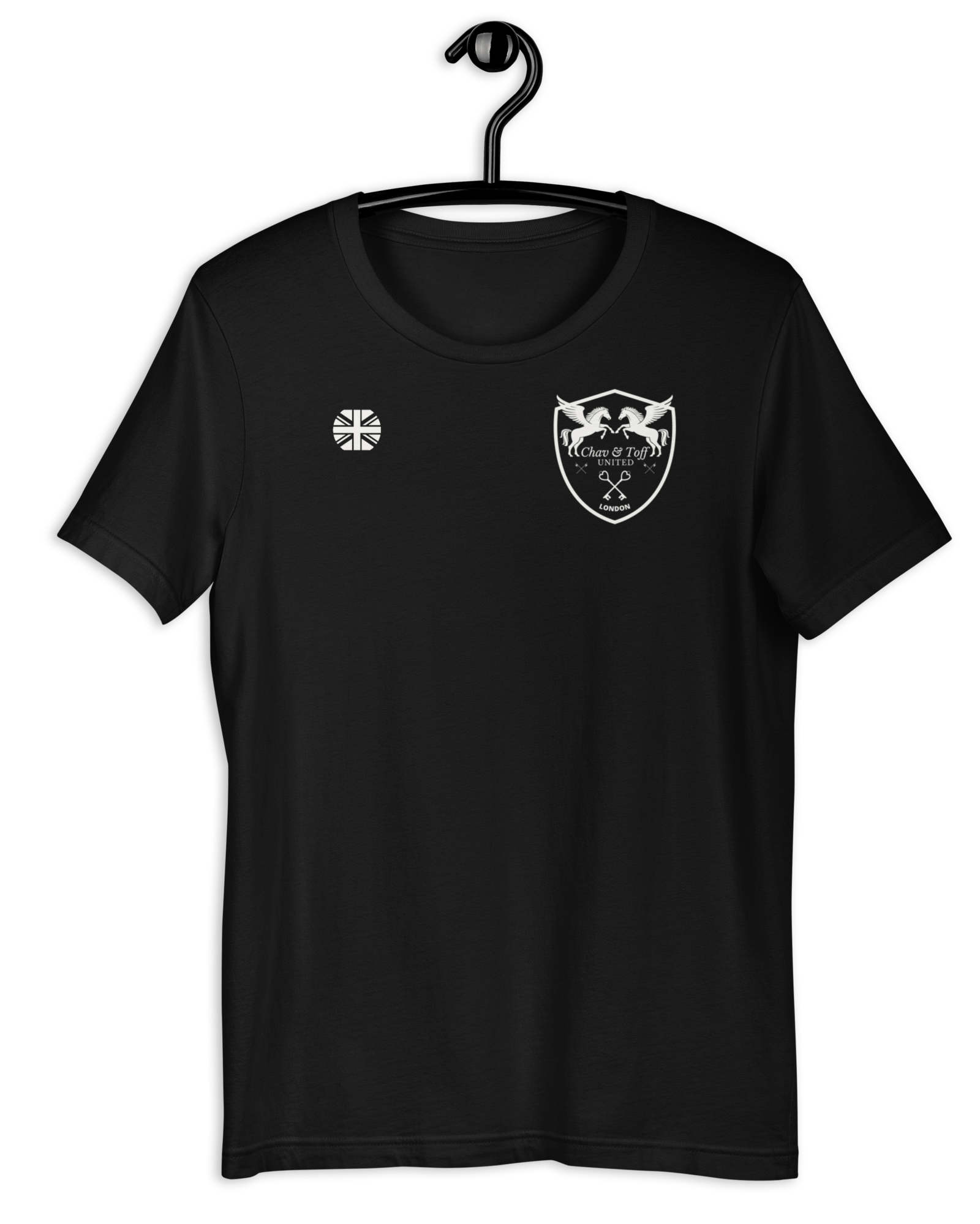 Chav & Toff United London T-shirt Black / S Shirts & Tops Jolly & Goode