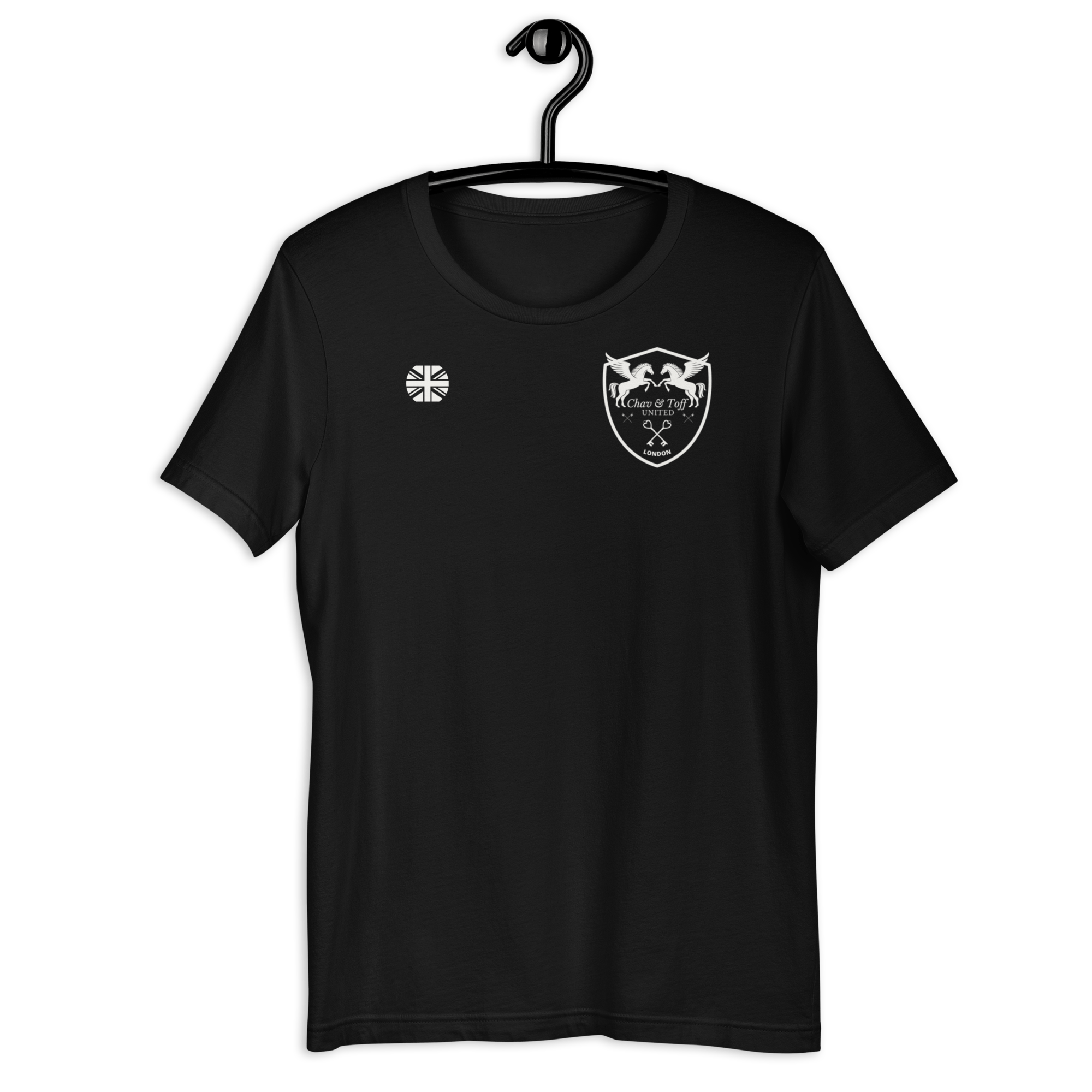 Chav & Toff United London T-shirt Black / S Shirts & Tops Jolly & Goode