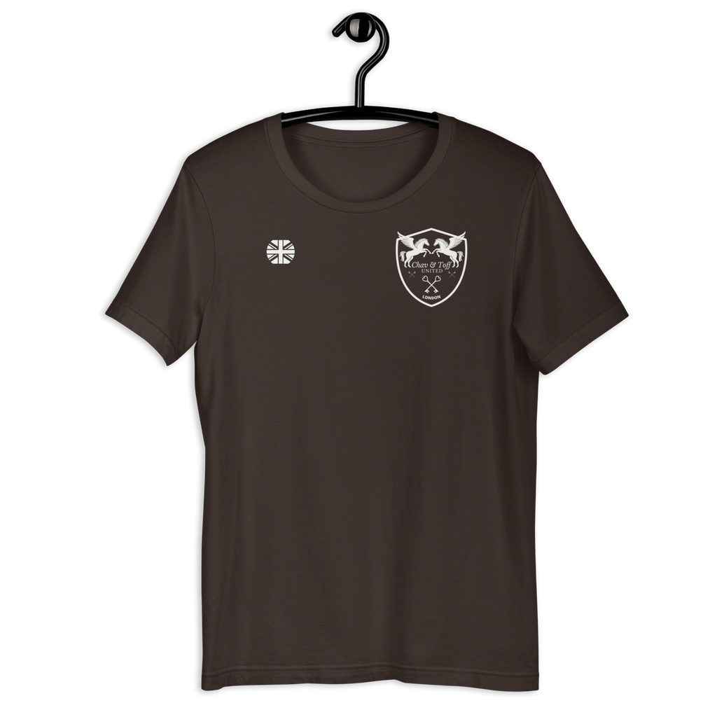 Chav & Toff United London T-shirt Brown / S Shirts & Tops Jolly & Goode